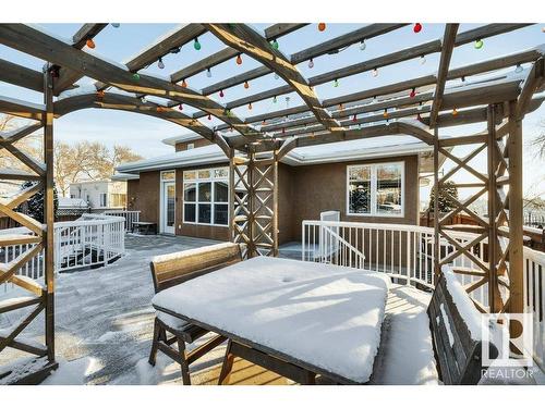 5508 Ada Boulevard, Edmonton, AB - Outdoor With Deck Patio Veranda