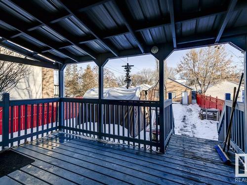 11715 88 Street, Edmonton, AB - Outdoor With Deck Patio Veranda With Exterior