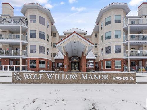 230 6703 172 Street, Edmonton, AB - Outdoor With Balcony With Facade