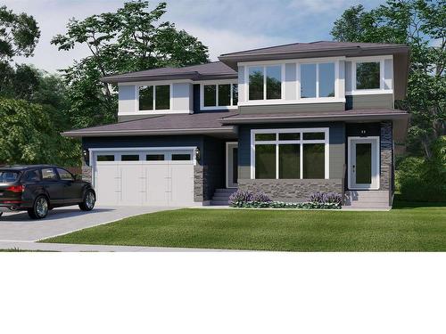 111 Newbury Circle, Sherwood Park, AB - Outdoor With Facade