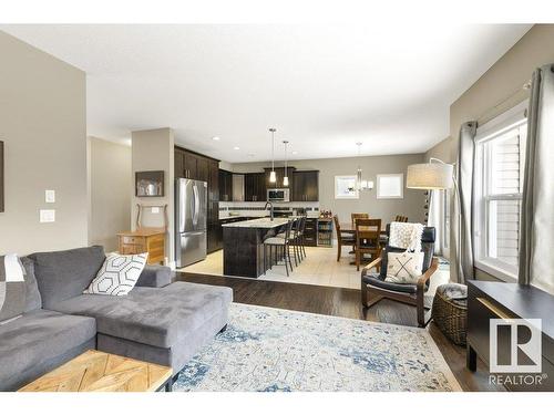 48 Newgate Way, St. Albert, AB - Indoor Photo Showing Living Room