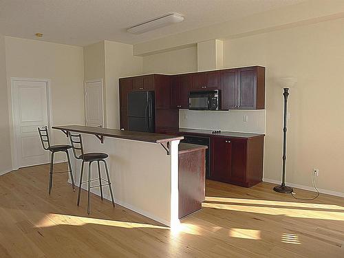 418 9507 101 Avenue Nw, Edmonton, AB - Indoor Photo Showing Kitchen