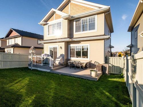 4723 35 Street, Beaumont, AB - Outdoor With Deck Patio Veranda