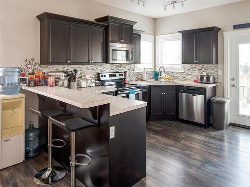 4710 38A Street, Bonnyville Town, AB - Indoor Photo Showing Kitchen With Upgraded Kitchen