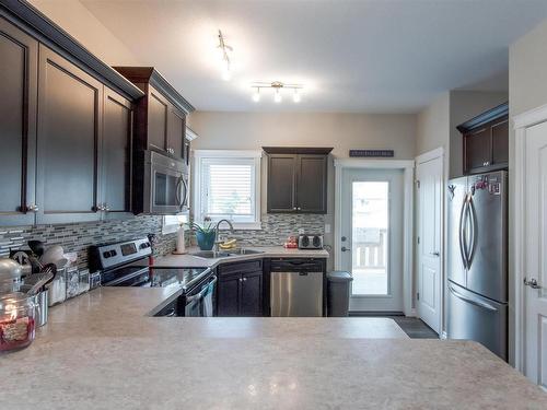 4710 38A Street, Bonnyville Town, AB - Indoor Photo Showing Kitchen With Upgraded Kitchen