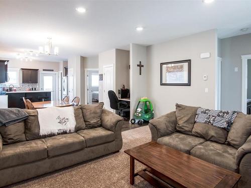 4710 38A Street, Bonnyville Town, AB - Indoor Photo Showing Living Room