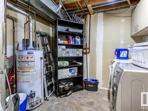 35 14803 34 Street, Edmonton, AB - Indoor Photo Showing Basement