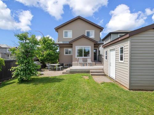 401 Songhurst Place, Leduc, AB - Outdoor With Deck Patio Veranda