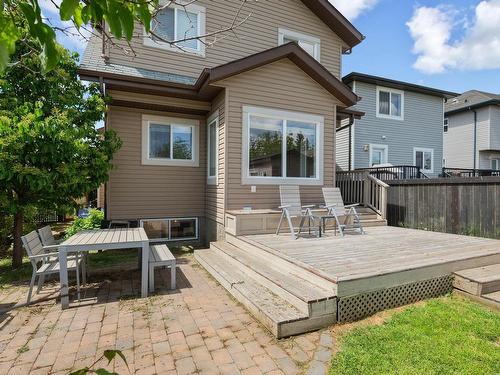 401 Songhurst Place, Leduc, AB - Outdoor With Deck Patio Veranda With Exterior