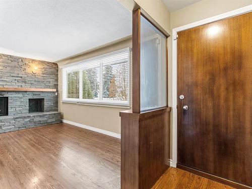 8111 145 Street, Edmonton, AB - Indoor With Fireplace