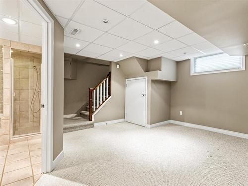 8111 145 Street, Edmonton, AB - Indoor Photo Showing Basement