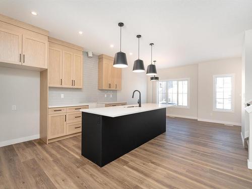 9351 222 Street, Edmonton, AB - Indoor Photo Showing Kitchen With Upgraded Kitchen