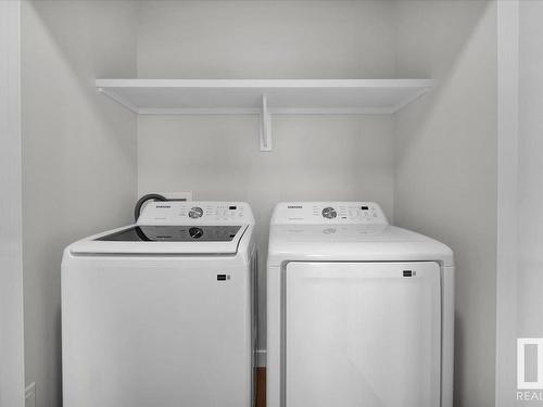 10 Brickyard Way, Stony Plain, AB - Indoor Photo Showing Laundry Room