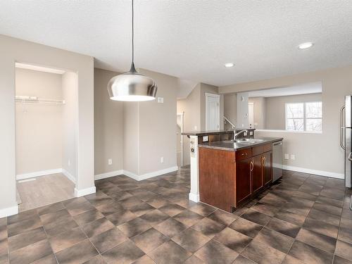 116 61 Street, Edmonton, AB - Indoor Photo Showing Kitchen With Double Sink