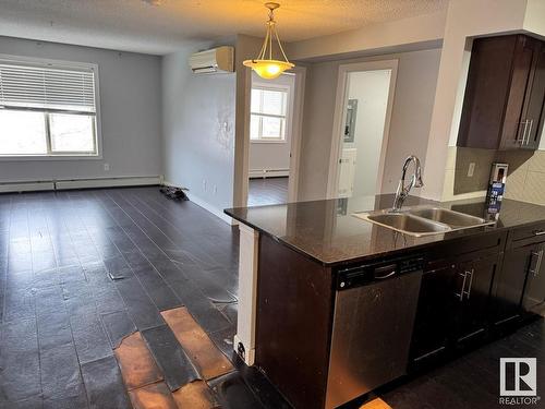 217 274 Mcconachie Drive, Edmonton, AB - Indoor Photo Showing Kitchen With Double Sink