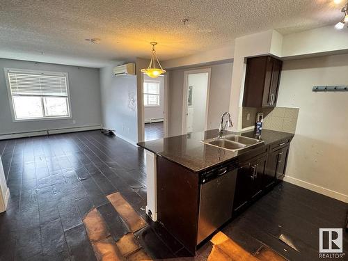 217 274 Mcconachie Drive, Edmonton, AB - Indoor Photo Showing Kitchen With Double Sink