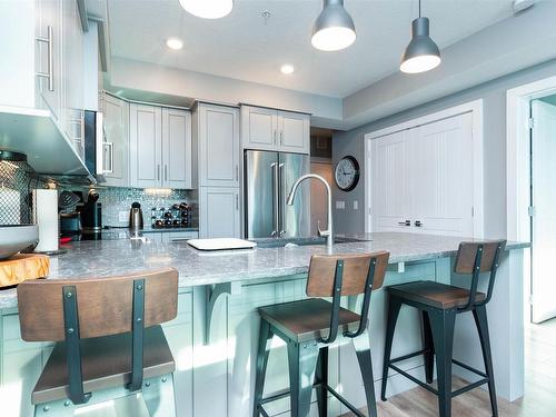 306 71 Festival Way, Sherwood Park, AB - Indoor Photo Showing Kitchen