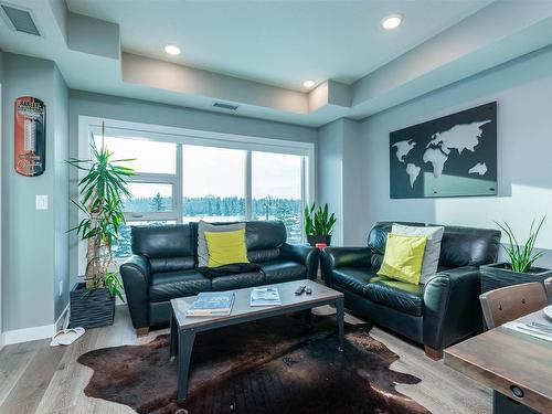 306 71 Festival Way, Sherwood Park, AB - Indoor Photo Showing Living Room