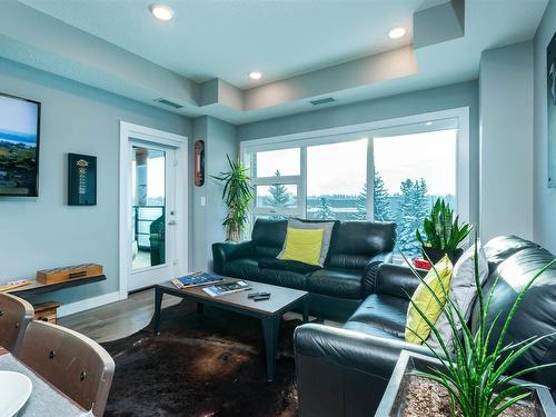 306 71 Festival Way, Sherwood Park, AB - Indoor Photo Showing Living Room