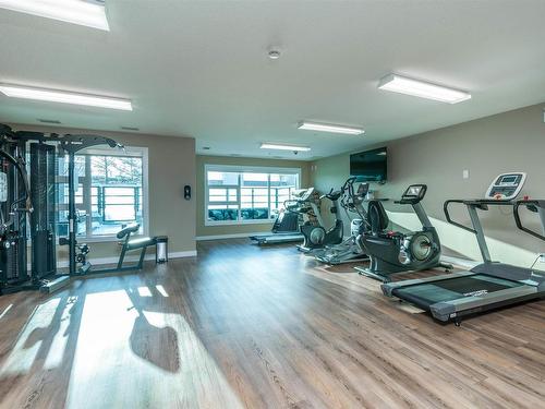 306 71 Festival Way, Sherwood Park, AB - Indoor Photo Showing Gym Room