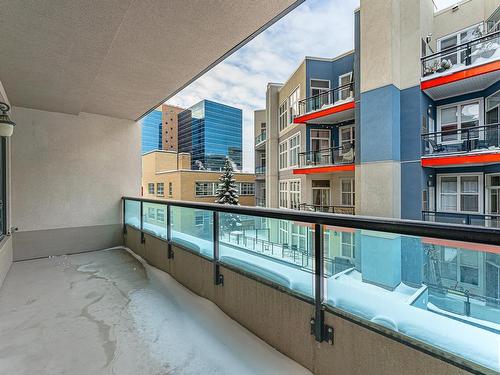 224 10142 111 Street, Edmonton, AB - Outdoor With Balcony