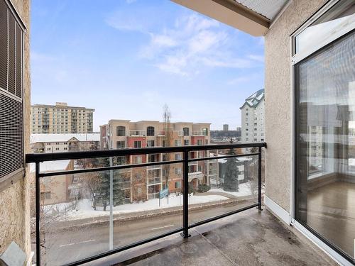 307 10503 98 Avenue, Edmonton, AB - Outdoor With Balcony With Exterior