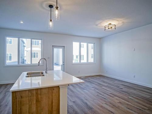 9708 Carson Place, Edmonton, AB - Indoor Photo Showing Kitchen With Double Sink