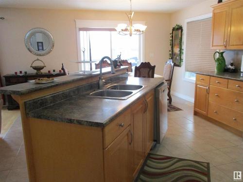 11904 175 Avenue Nw, Edmonton, AB - Indoor Photo Showing Kitchen With Double Sink