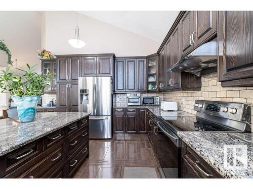 17512 110 Street, Edmonton, AB - Indoor Photo Showing Kitchen With Upgraded Kitchen