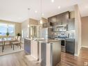 402 1027 173 Street, Edmonton, AB  - Indoor Photo Showing Kitchen With Stainless Steel Kitchen With Upgraded Kitchen 