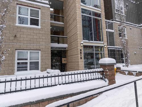 407 8619 111 Street, Edmonton, AB - Outdoor With Balcony