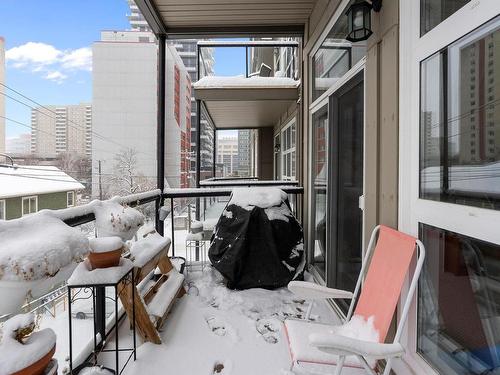 407 8619 111 Street, Edmonton, AB - Outdoor With Balcony With Exterior