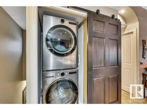 34 2565 Hanna Crescent, Edmonton, AB - Indoor Photo Showing Laundry Room