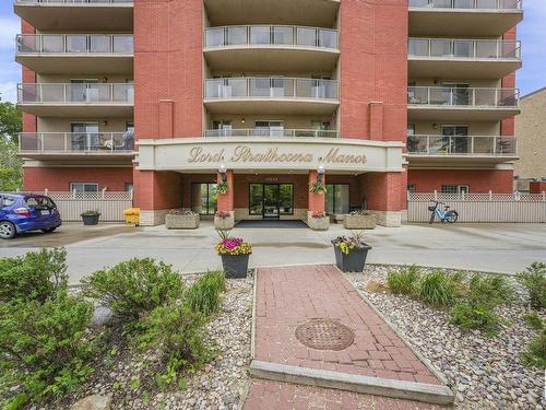 1003 10649 Saskatchewan Drive, Edmonton, AB - Outdoor With Balcony