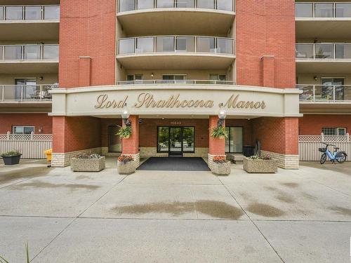 1003 10649 Saskatchewan Drive, Edmonton, AB - Outdoor With Balcony