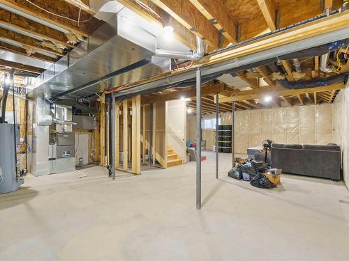 3810 42 Avenue, Beaumont, AB - Indoor Photo Showing Basement