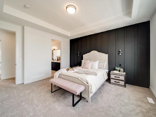 18 Newbury Circle, Sherwood Park, AB - Indoor Photo Showing Bedroom