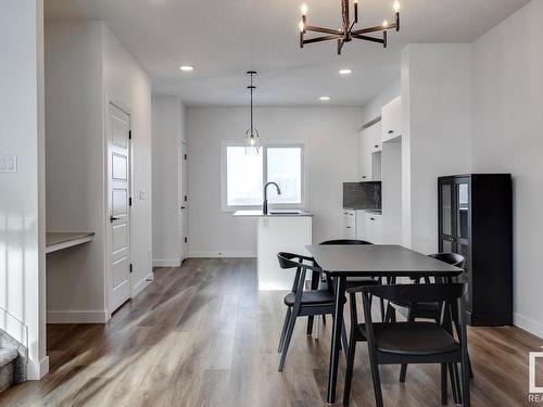 99 Brickyard Drive, Stony Plain, AB - Indoor Photo Showing Dining Room