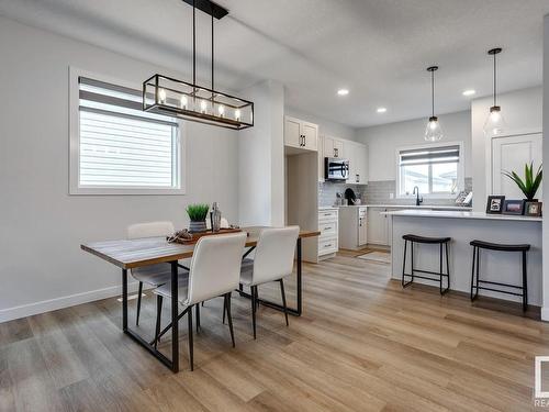 97 Brickyard Drive, Stony Plain, AB - Indoor Photo Showing Dining Room