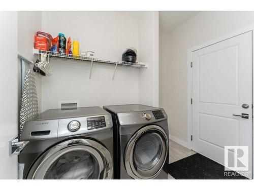 9162 Cooper Crescent, Edmonton, AB - Indoor Photo Showing Laundry Room