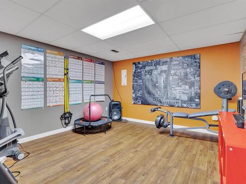 5009 47 Ave, Thorsby, AB - Indoor Photo Showing Gym Room