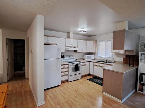 103 10810 86 Avenue, Edmonton, AB - Indoor Photo Showing Kitchen With Double Sink