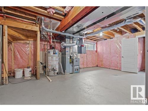 71 Elm Street, Fort Saskatchewan, AB - Indoor Photo Showing Basement