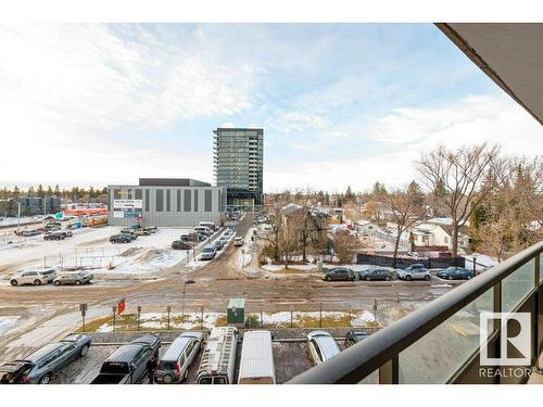 401 13910 Stony Plain Road, Edmonton, AB - Outdoor With Balcony With View