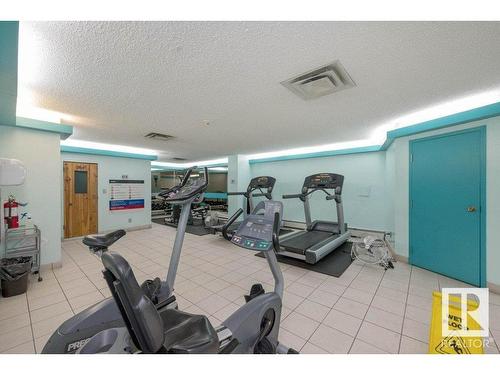 401 13910 Stony Plain Road, Edmonton, AB - Indoor Photo Showing Gym Room