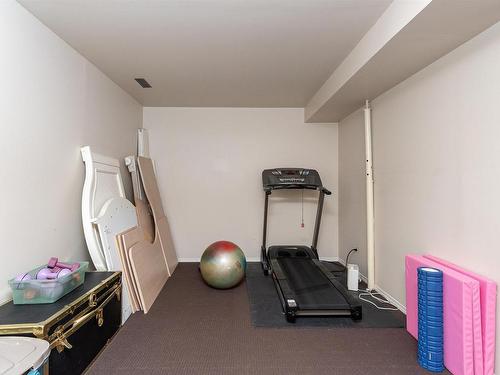 8776 189 Street, Edmonton, AB - Indoor Photo Showing Gym Room