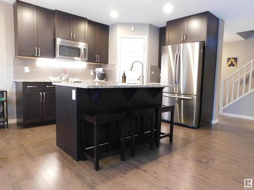 16448 140 Street, Edmonton, AB - Indoor Photo Showing Kitchen With Upgraded Kitchen