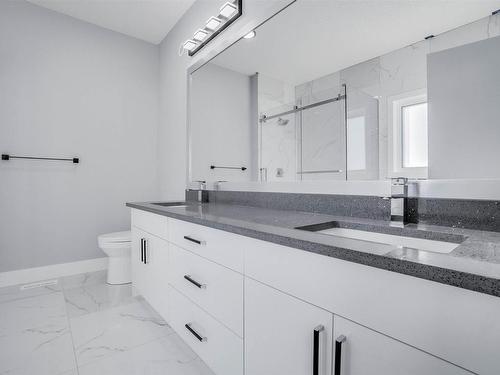 110 Edgewater Circle, Leduc, AB - Indoor Photo Showing Bathroom