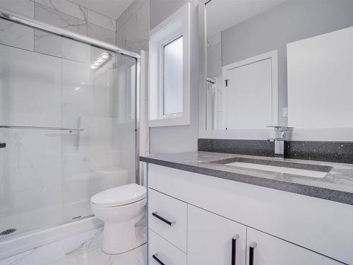 110 Edgewater Circle, Leduc, AB - Indoor Photo Showing Bathroom