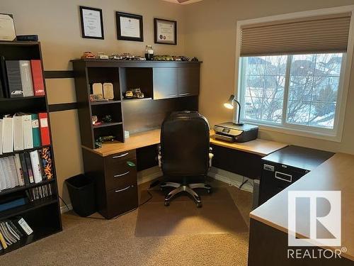 44 Birchmont Drive, Leduc, AB - Indoor Photo Showing Office